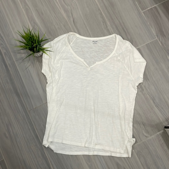 Madewell Tops - Madewell White Basic Tee